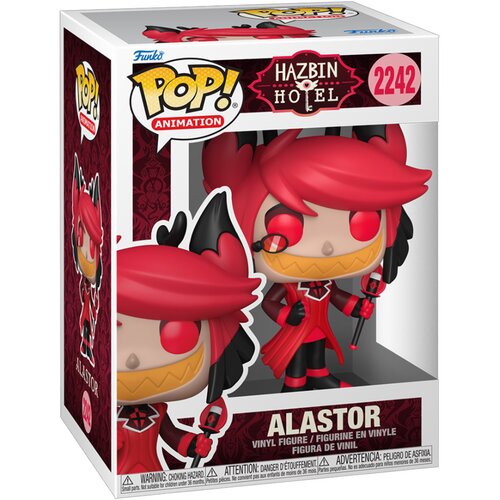 Funko pop! animation: hazbin hotel - alastor w/chase Slike