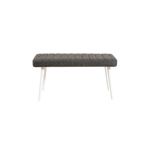 Woody Fashion Trpezarijska klupa Stormi klupa 100x39cm Bijelo-antracit Cijene