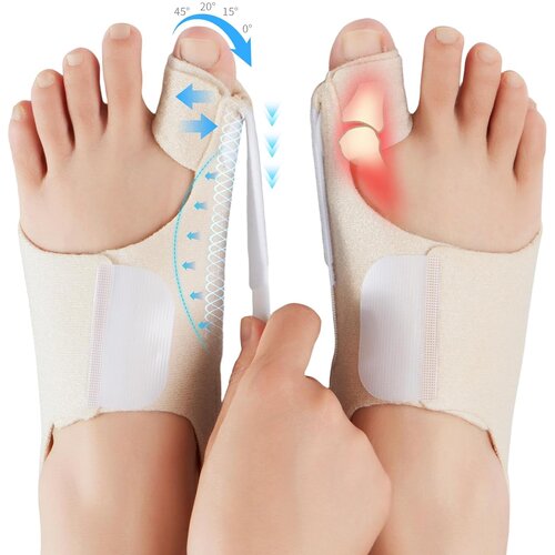 ORIGINTEK Hallux Valgus ortoza za palec z gel blazinico Slike