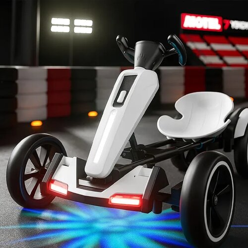 Smania SuperKart&amp;trade; dečiji električni sklopivi go-kart Slike