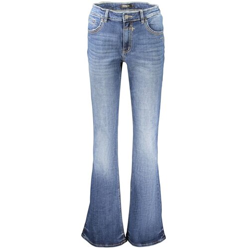 Desigual Jeans flare DENIM_LINDSAY 26WWDD18 Modra Cene