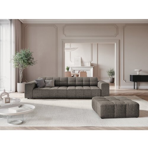 Cosmopolitan Design Svetlo rjava sedežna garnitura 244 cm Chicago &amp;ndash; Slike