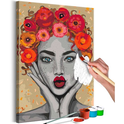 Slika za samostalno slikanje - Summer Lady 40x60 Slike