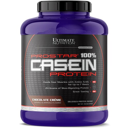 Ultimate Nutrition prostar 100% casein protein - oporavak i za&amp;scaron;tita mi&amp;scaron;ića - jagoda 2.24kg Slike