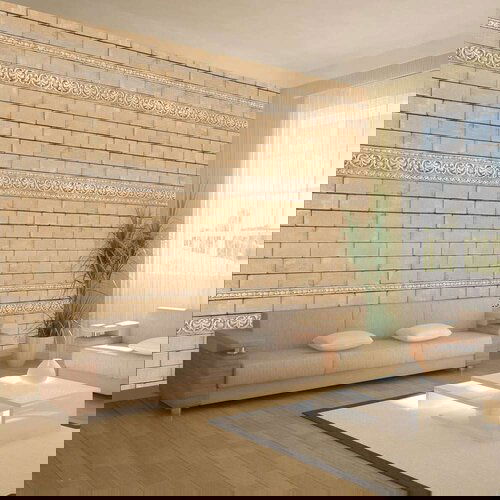  Tapeta - Brick with ornaments 300x210 Cijene