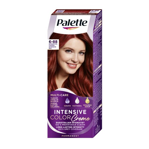 Schwarzkopf Palette barva za lase - Intensive Color Creme - 6-88 Intesive Red Slike