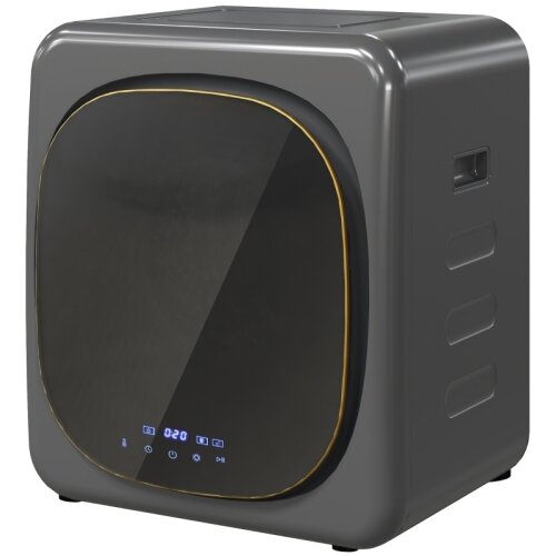 Nesta Mini su&scaron;ilni stroj za perilo 4 kg, siv, 800 W, LED zaslon na dotik, 6 programov, do 60 &deg;C, za&scaron;čita pred pregrevanjem, stenska montaža, (5000493207) Cene