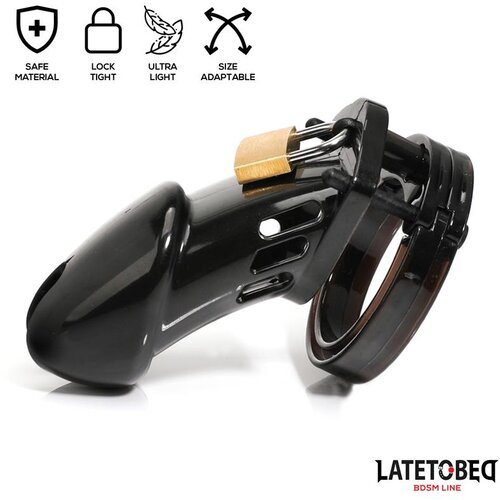 LateToBed Cage Kletka Za Penis Universal Long Black Slike