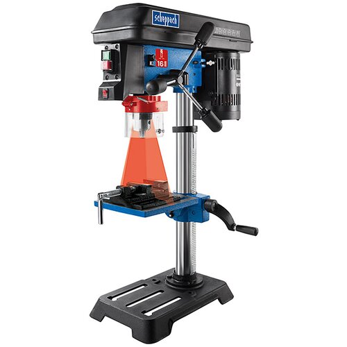 Scheppach stolna bušilica DP16 sl (550 w, 510 okr/min - 2.430 okr/min, stezna širina bušeće glave: 3 mm - 13 mm) + bauhaus jamstvo 5 godina na uređaje na električni ili motorni pogon Cijene