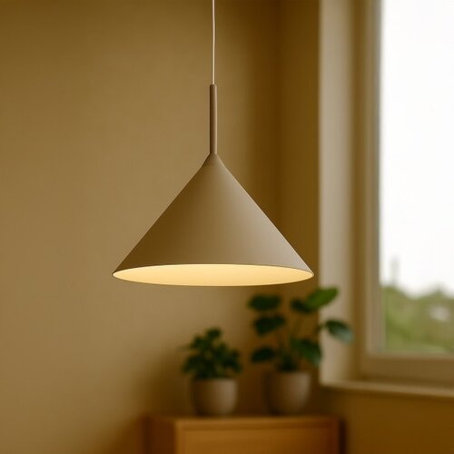  Visilica na sajli CAPITAL 1xGX53/15W/230V &amp;Oslash; 46 cm bež Slike