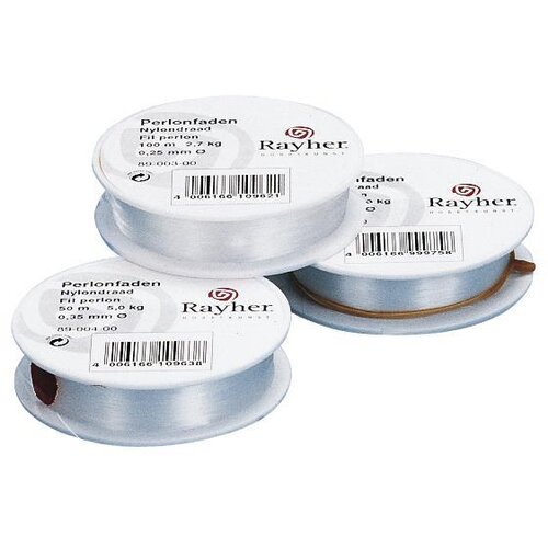 RAYHER Laks, bel, 25 m, 0,25 mm o, (22005841) Cene