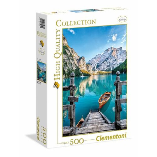 Puzzle 500 BRAIES LAKE CL35039 Cene