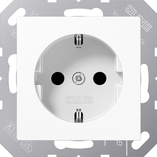 Jung SCHUKO vtičnica 16A 250V ABA 1520 WW, (20888049) Slike