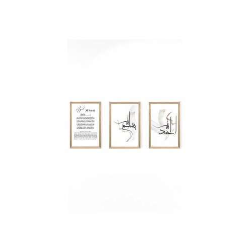 WALLXPERT set 3 dekorativne slike Artsycllct3 Cene