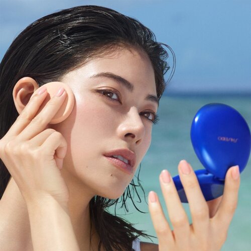 Shiseido Expert Sun Protector UV Protective Compact Foundation SPF30 vodoodporni kompaktni puder polnilni odtenek Dark Ivory 12 g Slike