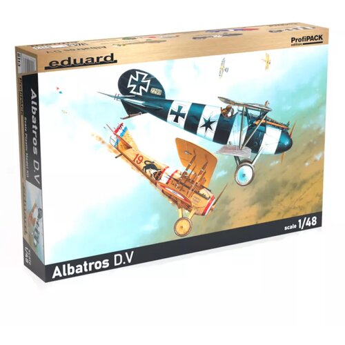 Eduard model kit aircraft - 1:48 albatros d.v Slike