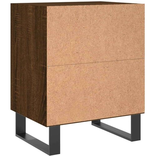 vidaXL Nočna omarica 2 kosa rjav hrast 40x30x50 cm inženirski les Cene