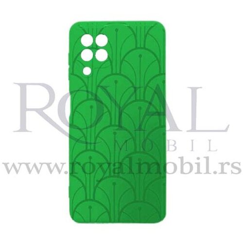  futrola soft print geometrik No10 za iphone 13 pro (6.1) zelena Slike