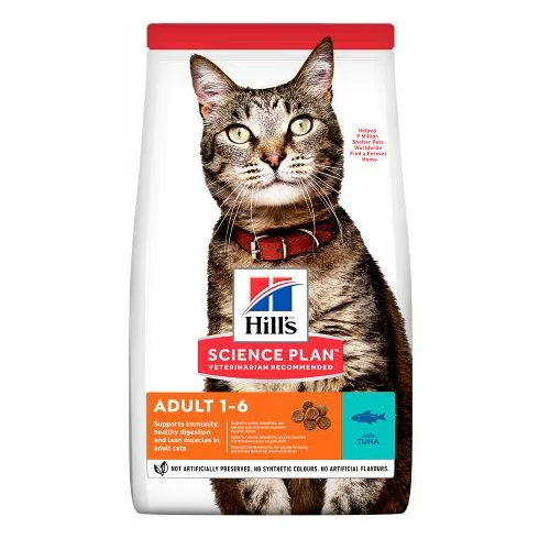 Hill’s ™ Science Plan Mačka Adult 1-6 s Tunom, 1,5kg