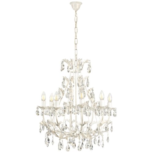 ONLI Luster na lancu BOTTE 8xE14/6W/230V bela Slike