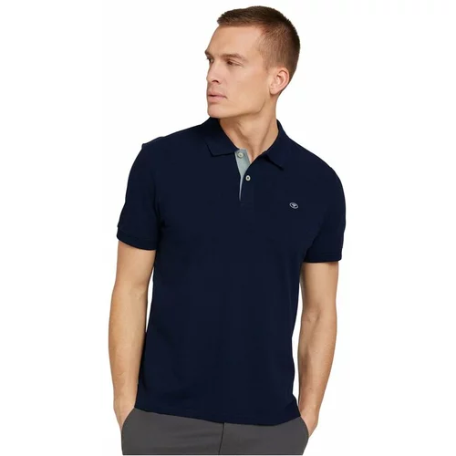 Tom Tailor Polo majica 1027713 Mornarsko modra Regular Fit