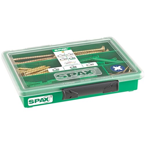 SPAX UNIVERZALNI VIJAK SET YELLOX 130 KOS Cene