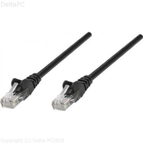 Intellinet Network Cable Cat6 compatible CCA UUTP PVC 5m black Cijene