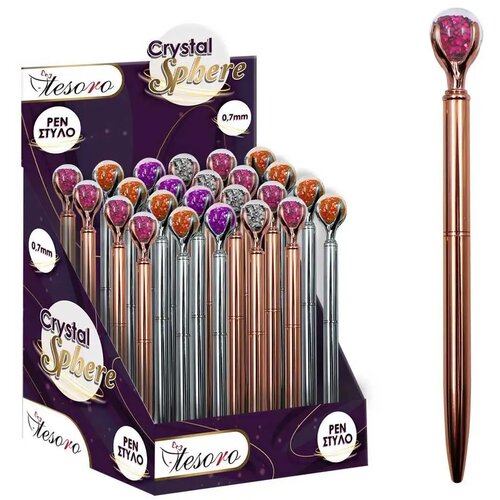 Luna Luna: Tesoro Kemični svinčnik s kristalnim koncem v več različicah 1 kos Cene