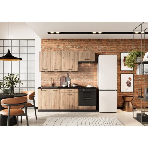 Stolkar KUHINJSKI BLOK ANIKA 200 CM - ARTISAN HRAST Cijene