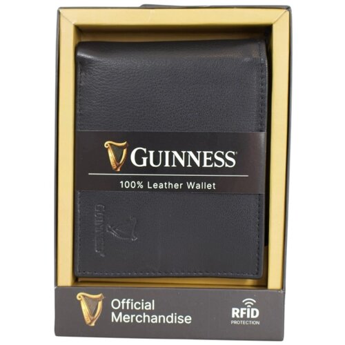 Guinness novčanik mu&scaron;ki kožni JBGNW01 sa rfid za&scaron;titom 120x90x20 guiness crna Cene
