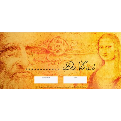poklon VAUČER - Da Vinci (Umetnički pribor) Slike