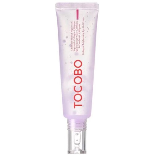 TOCOBO Collagen Brightening Eye Gel Cream krema proti gubam za predel okoli oči za redukcijo oteklin in temnih kolobarjev s sivko 30 ml Cene
