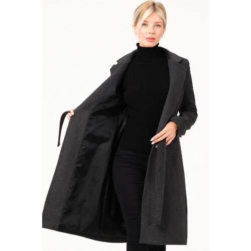 Dewberry Z6739 WOMEN'S COAT-DARK ANTHRACITE Cene