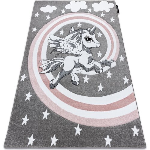 RugsX Preproge Preproga PETIT PONY Konj pony siva 160x220 cm Siva Cene