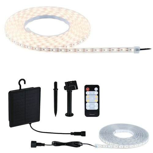 PAULMANN Set LED traka Stripe Solar (5 m, Topla bijela, 5 V) Slike
