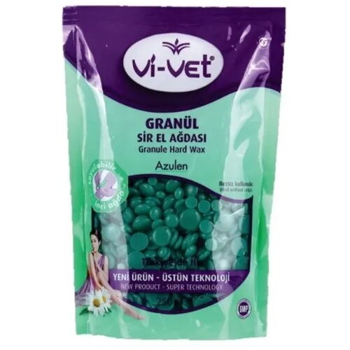 Vi-Vet Vosak za depilaciju u granulama Azulen, 250 g Slike