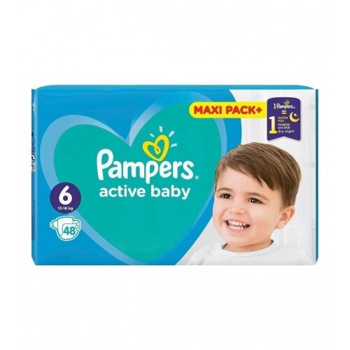 Pampers Pelene Active baby maxi pack 6 48/1 M30825 Cijene