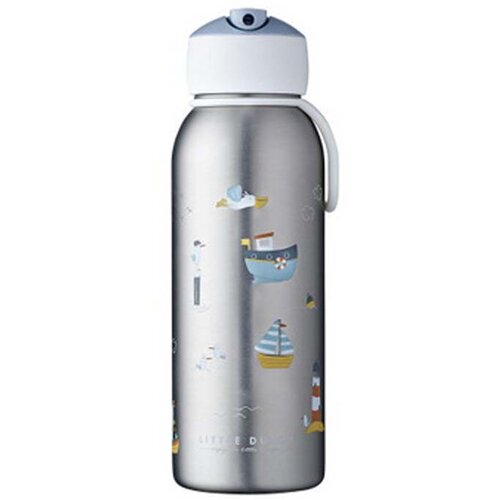 Little Dutch&amp;reg; boca iz nehrđajučeg čelika sa slamkom sailors bay 350ml Slike