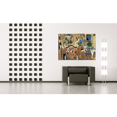 Reprodukcije carnival of harlequin - joan miro (umetnicke) Slike