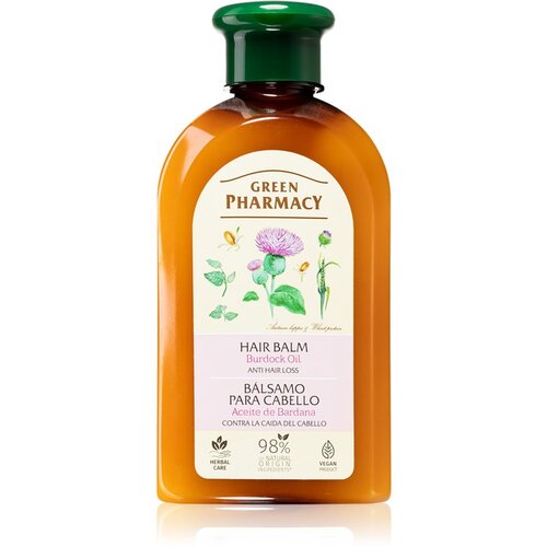 Green Pharmacy Hair Care Burdock Oil balzam proti izpadanju las 300 ml Slike