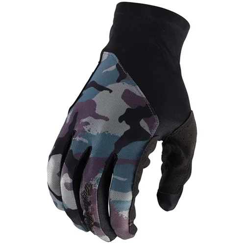 Rukavice TLD Flowline Camo Army - L