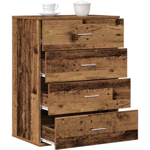  Komoda Staro drvo 60 x 39 x 80 cm Konstruirano drvo Slike