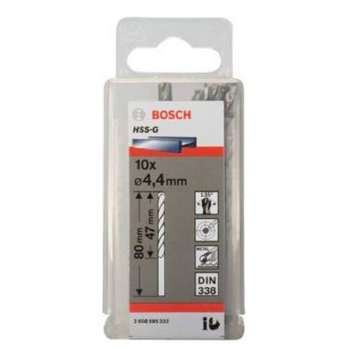 Bosch Svrdlo za metal HSS-G, standard Slike
