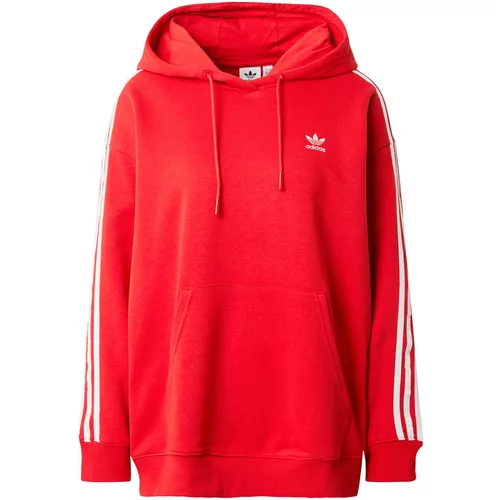 Adidas Sweater majica svijetlocrvena / bijela
