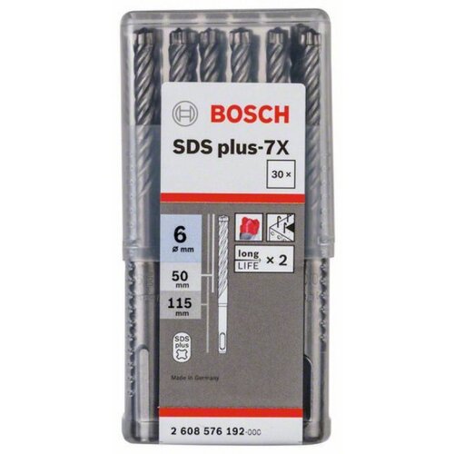 Bosch hamer burgija SDS plus-7X 6 x 50 x 115 mm, 1 komad ( 2608576192. ) Cene