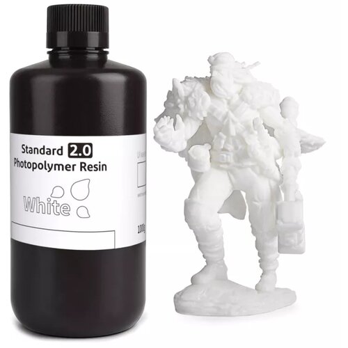 Elegoo standard resin 2.0 1kg - white Cene