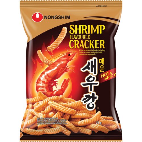 NONGSHIM Shrimp Crackers - Spicy - 75 g Slike