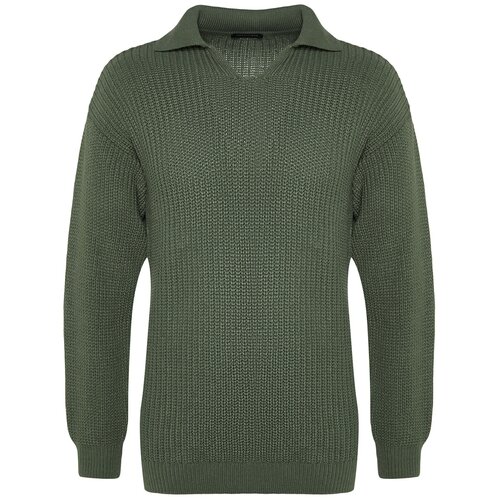 Trendyol Sweater - Green - Regular fit Slike