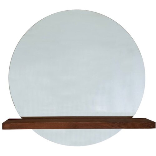 Hanah home ogledalo Sunset, 70x70cm, Braon Slike