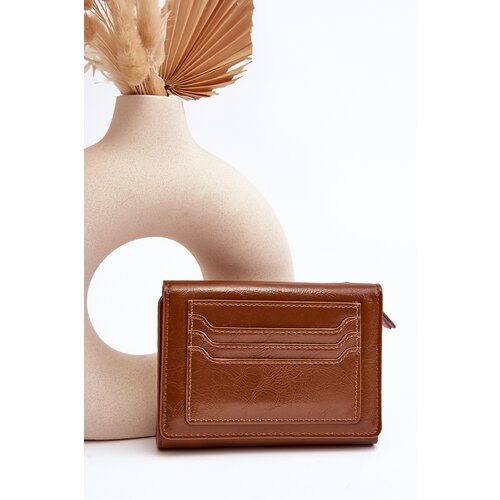 Kesi Women's brown wallet made of Joanela eco-leather Slike